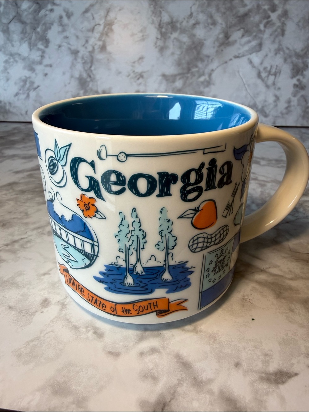 Starbucks mug Georgia collectable Been There Series